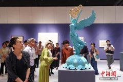 “艺蕴双奥——全国体育美术作品展”在京开幕